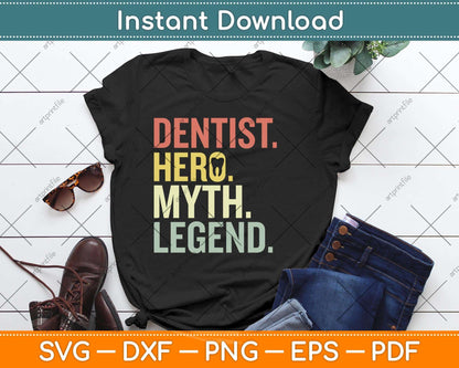 Dentist Hero Myth Legend Svg Png Dxf Digital Cutting File