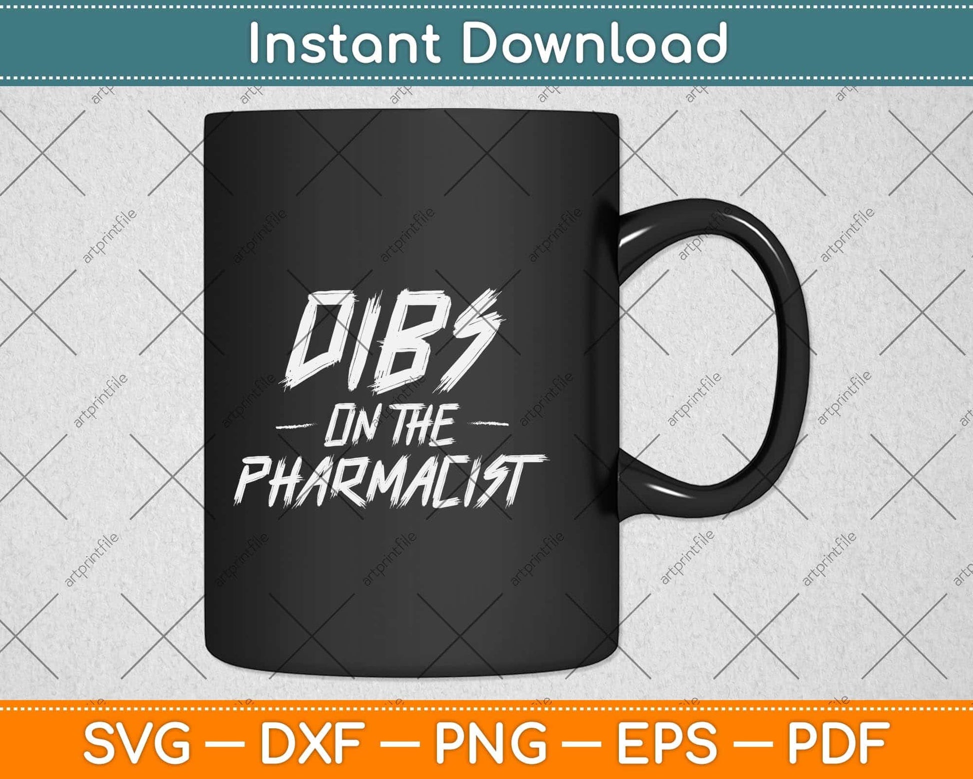 Dibs On The Pharmacist Funny Husband Wife Pharmacy Svg Png Dxf Digital Cutting File