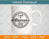 Difference Maker Teacher Svg Png Dxf Digital Cutting File