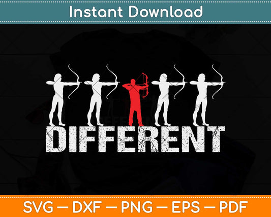 Different Archery Bow Hunting Svg Png Dxf Digital Cutting File