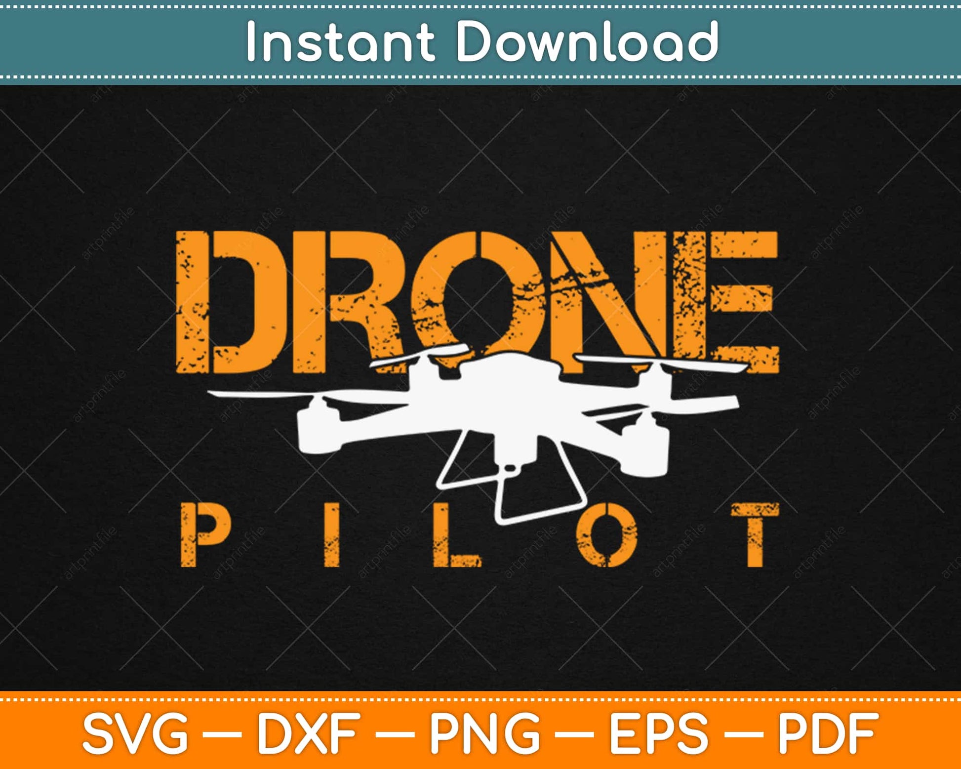 Drone Pilot Svg Design Cricut Printable Cutting Files