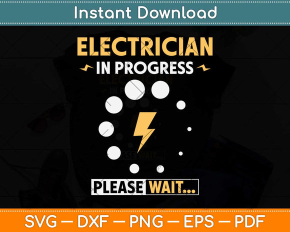 Electrician Electrical Worker Journeyman Wireman Svg Png Dxf Digital Cutting File