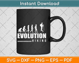 Evolution Hiking Svg Design Cricut Printable Cutting Files