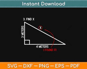 Find X Found It Math Svg Design Cricut Printable Cutting Files
