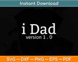First Time Dad Expecting Would Be Daddy Svg Png Dxf Digital Cutting File