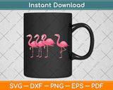 Flamingo Wine Tasting Wine Lover Svg Png Dxf Digital Cutting File