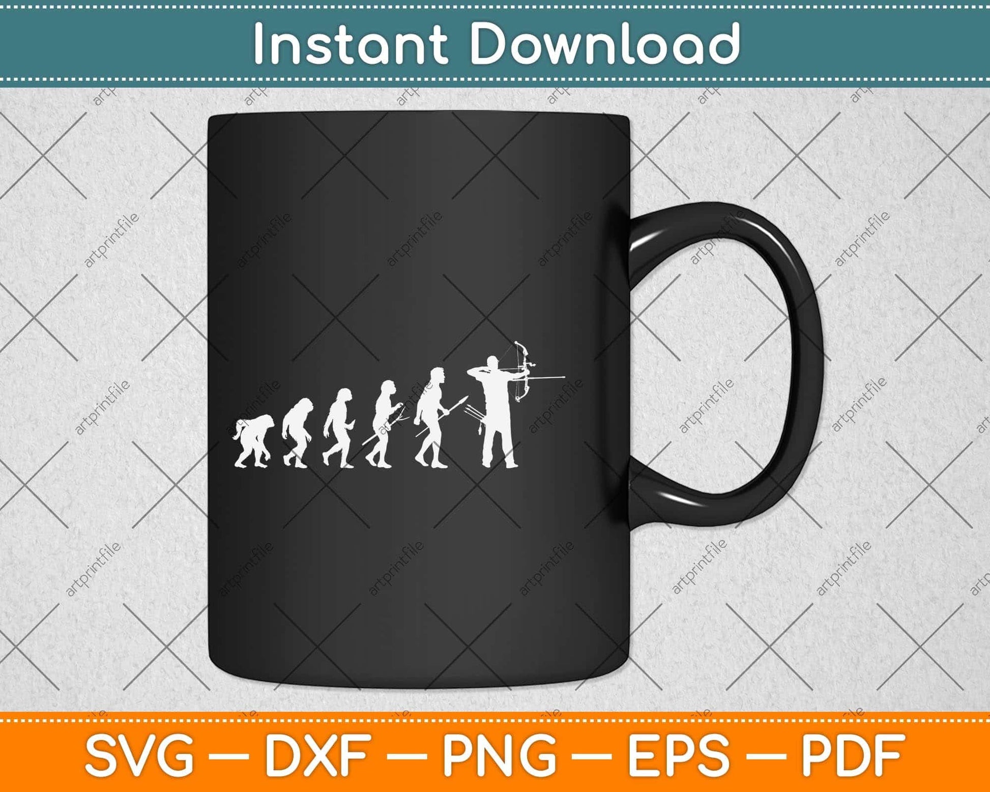 Funny Archery Evaluator Bow Hunting Svg Png Dxf Digital Cutting File