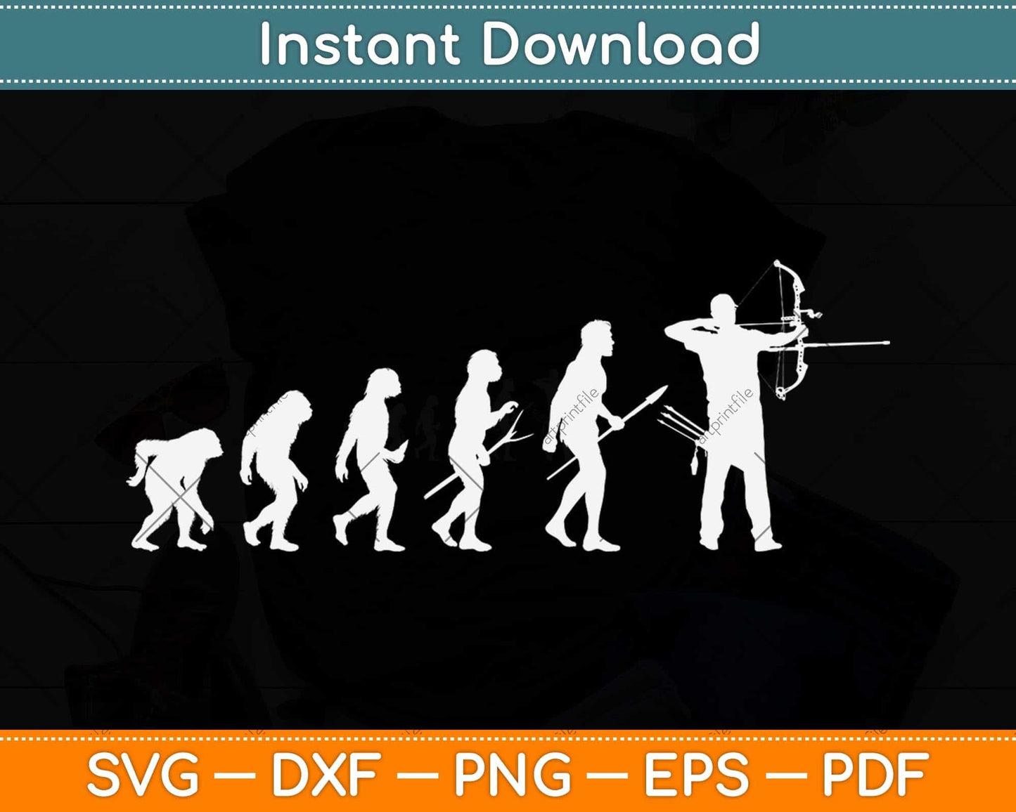 Funny Archery Evaluator Bow Hunting Svg Png Dxf Digital Cutting File