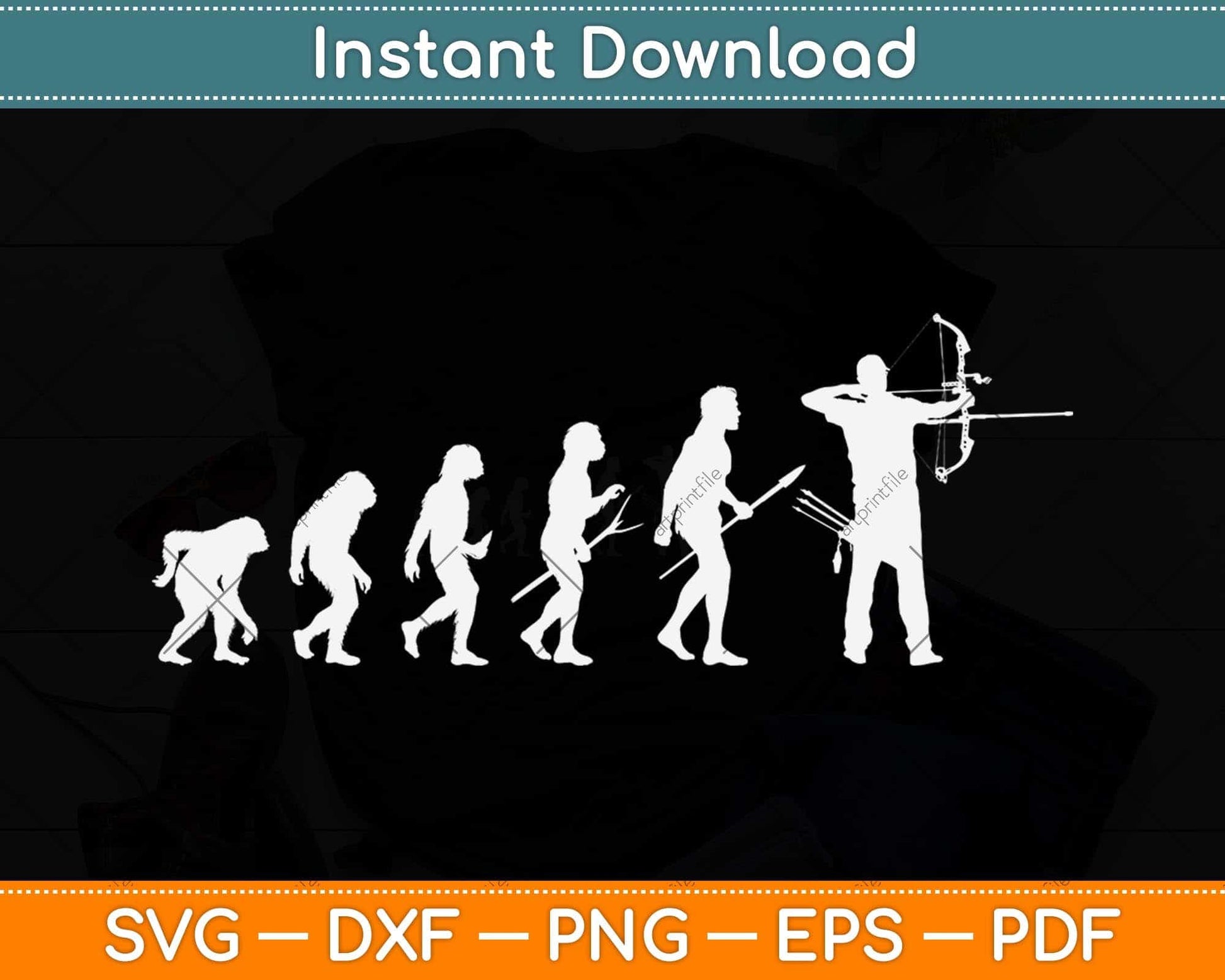 Funny Archery Evaluator Bow Hunting Svg Png Dxf Digital Cutting File