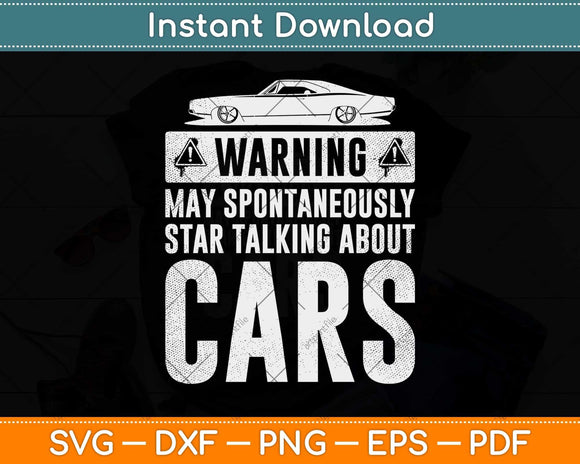 Funny Car Lover Gift - Garage Owner Car Fixer Enthusiast Svg Png Dxf Digital Cutting File