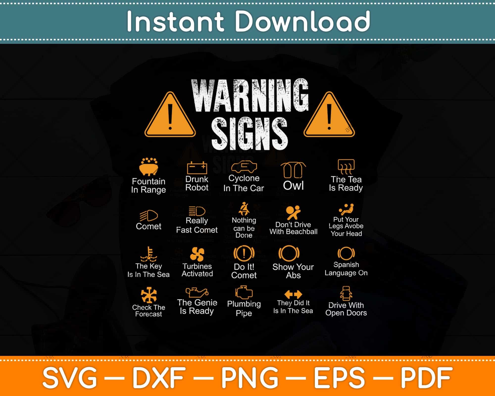 Danger Sign Riddle Funny Caution Signs