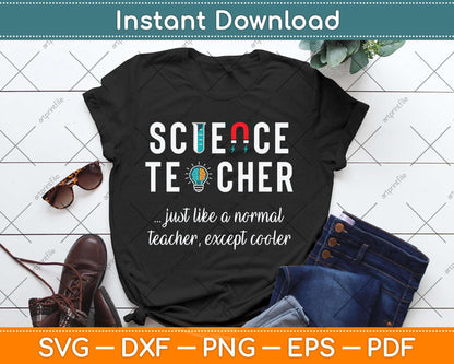 Funny I Heart Love Science & Biology Teacher Svg Png Dxf Digital Cutting File