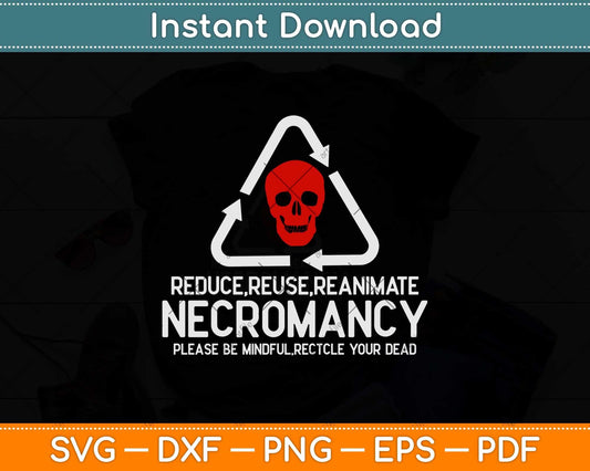 Funny Necromancy Gamer D20 Dice Dungeon Dragons Gaming Svg Png Dxf File