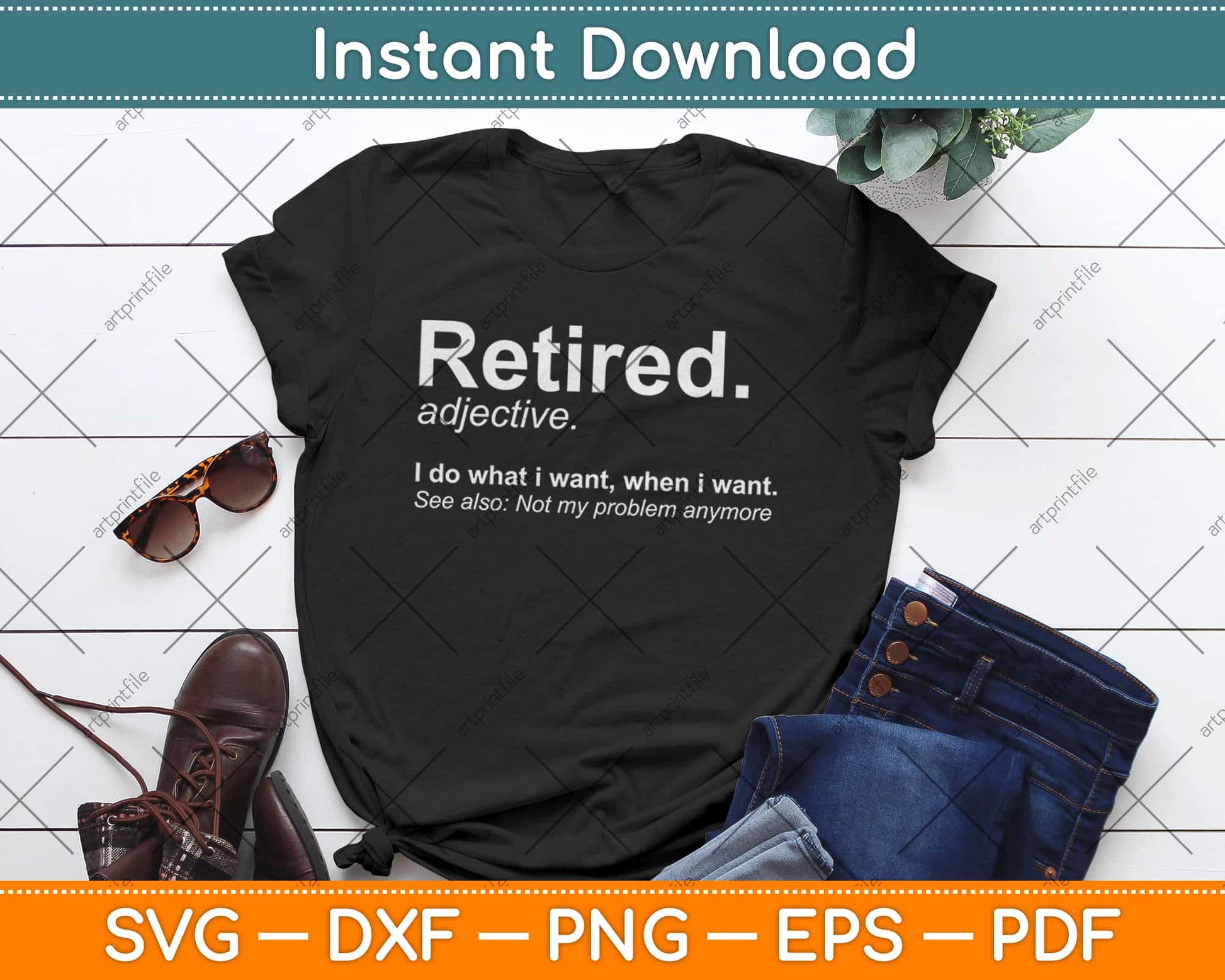 Funny Retirement Gag Gifts Svg Design Cricut Printable Cutting Files