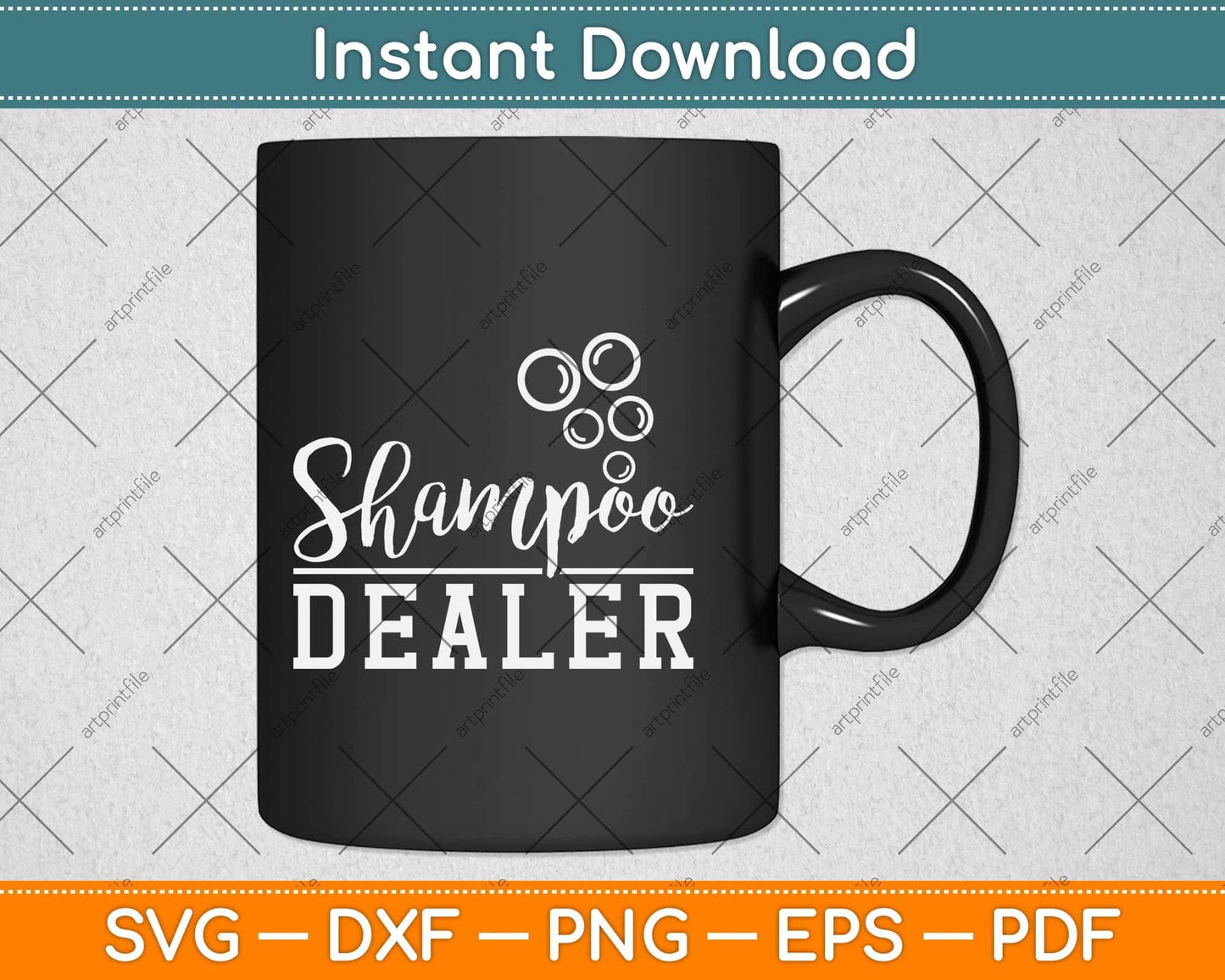 Funny Shampoo Dealer Quote Hairstylist Svg Png Dxf Digital Cutting File
