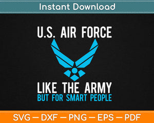 Funny US Air Force Svg Design Cricut Printable Cutting Files