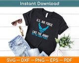 Funny US Air Force Svg Design Cricut Printable Cutting Files