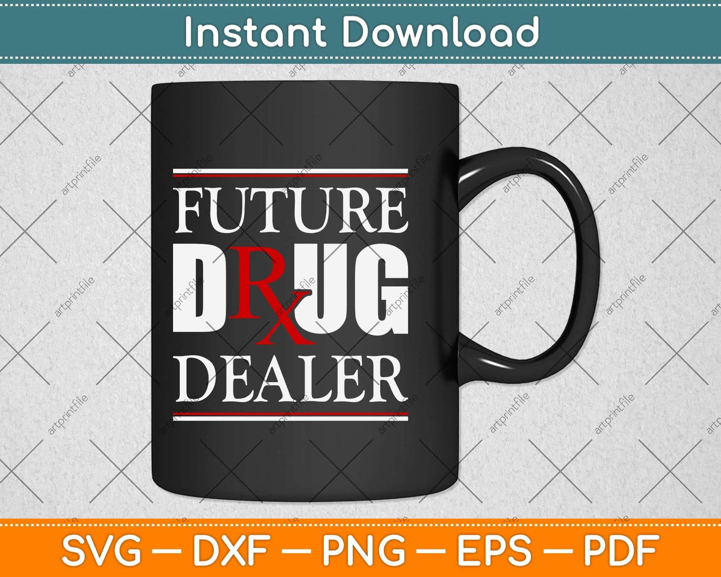 Future Drug Dealer Pharmacist Graduation Svg Png Dxf Digital Cutting File
