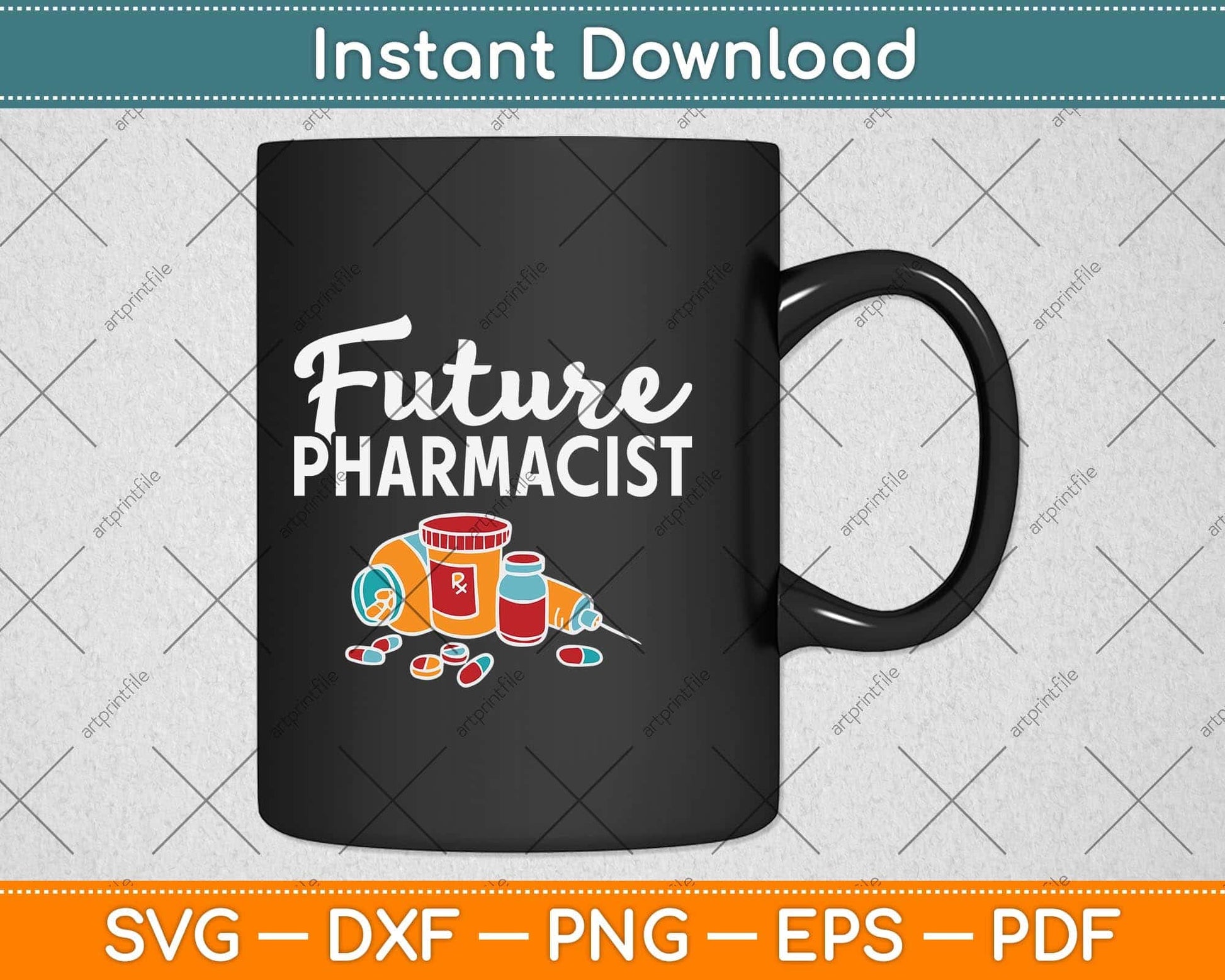 Future Pharmacist PharmD Student White Coat Ceremony Svg Png Dxf Cutting File