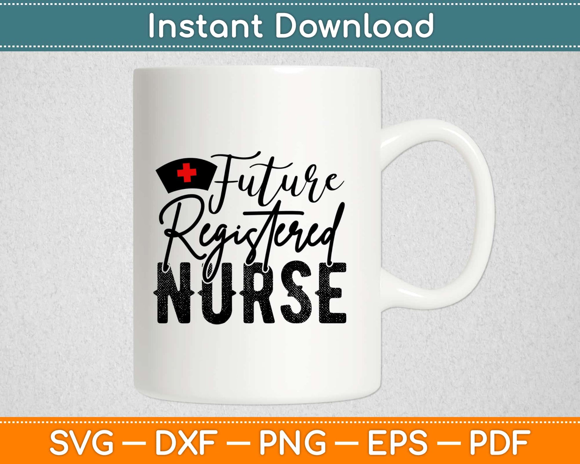 Future Registered Nurse Svg Design Cricut Printable Cutting Files