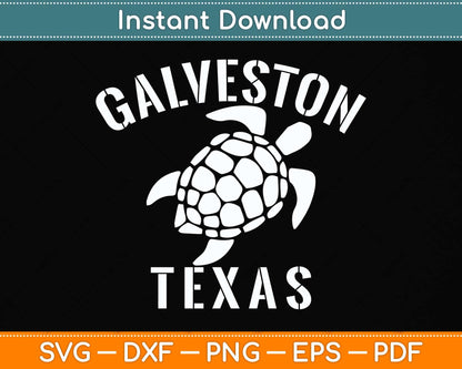 Galveston TX Beach Tribal Turtle Svg Png Dxf Digital Cutting File