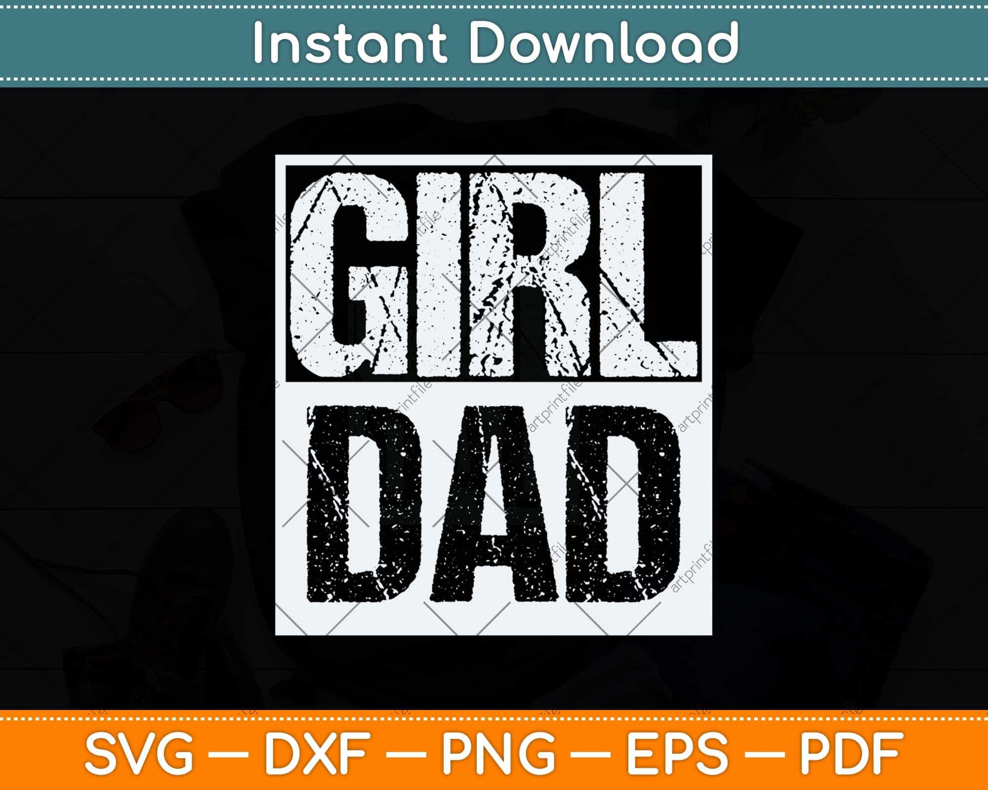 Girl Dad SVG