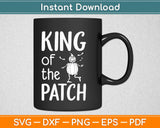 Halloween Pumpkin King of The Patch Svg Design Cricut Printable Cutting Files