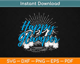 Happy Glamper Funny Camping Svg Design Cricut Printable Cutting Files