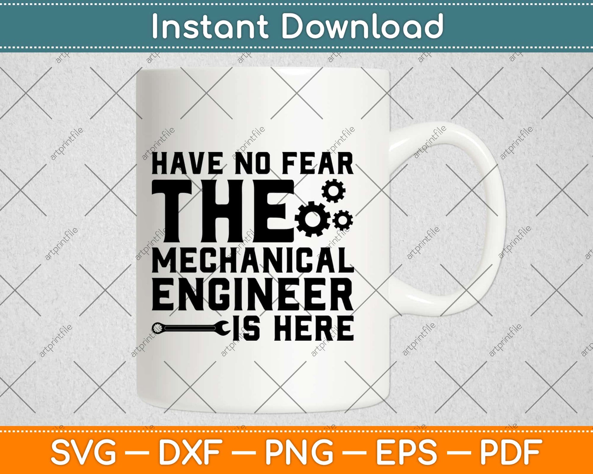 Have No Fear The Mechanical Engineer Is Here Svg Design Cricut Cutting Files