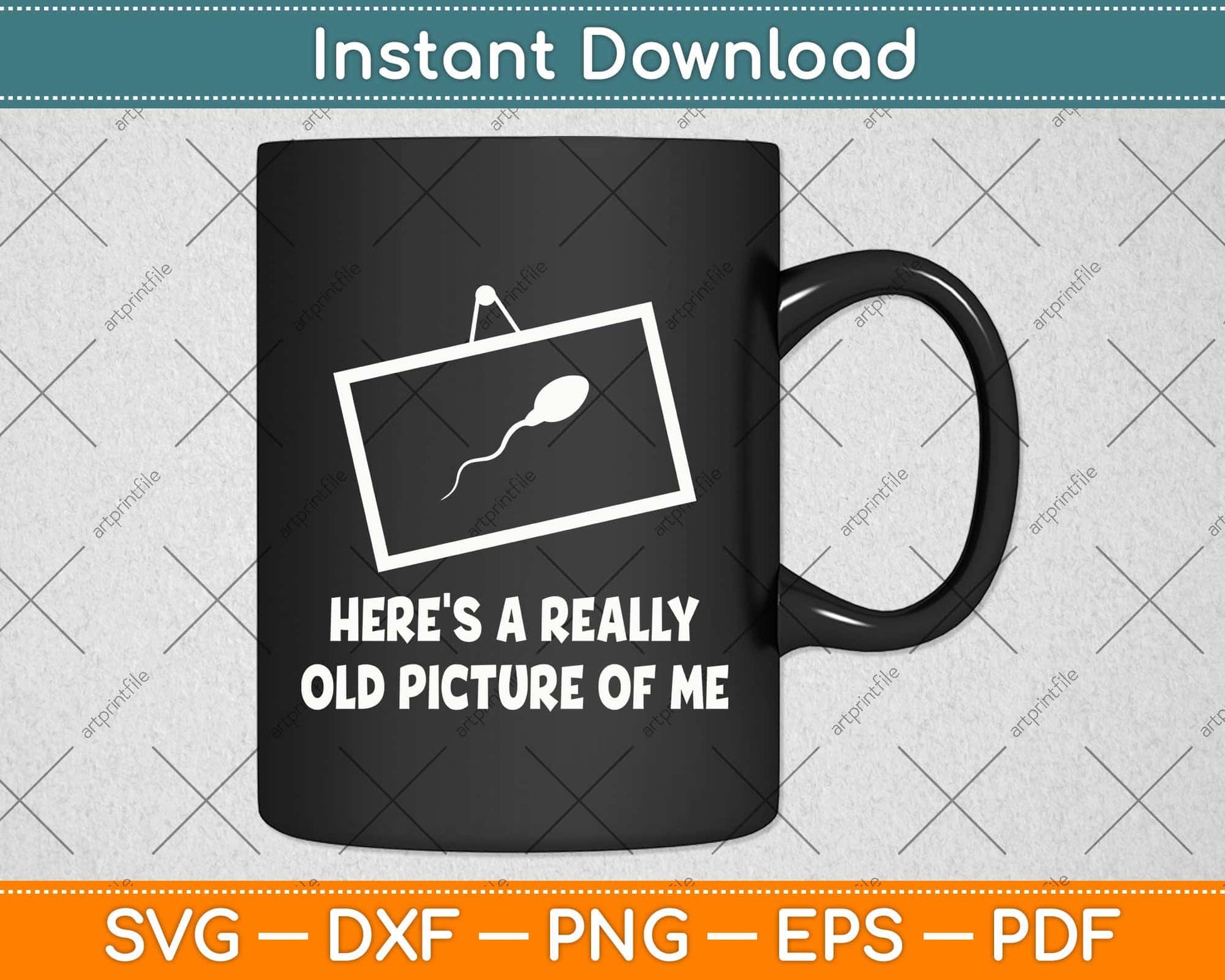 Here's A Really Old Picture Of Me Svg Png Dxf Digital Cutting File