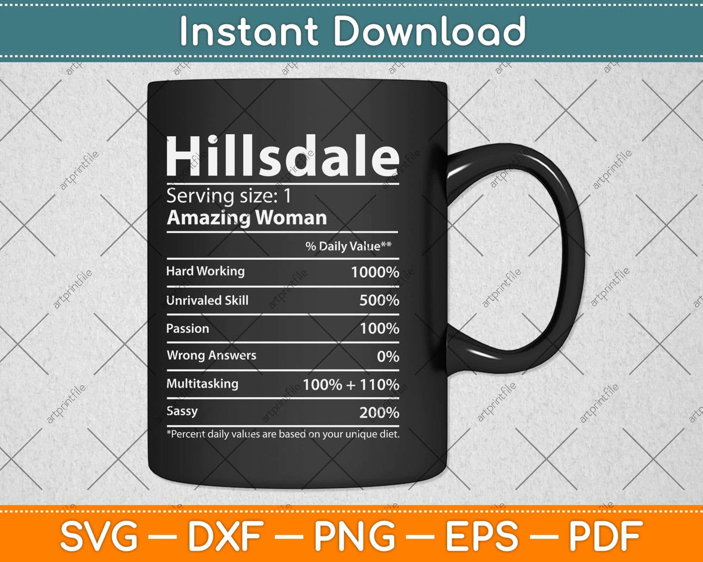 Hillsdale Girl Nj New Jersey Funny City Home Roots Usa Svg Png Dxf Digital Cutting File
