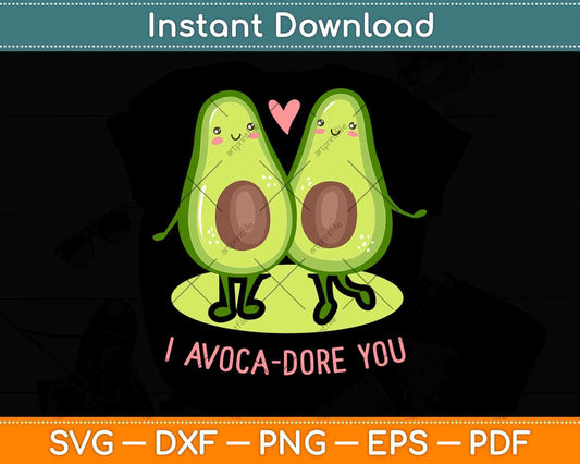 I Avoca Dore You Vegan Keto Diet Valentines Day Boy Girls Svg Png Dxf File