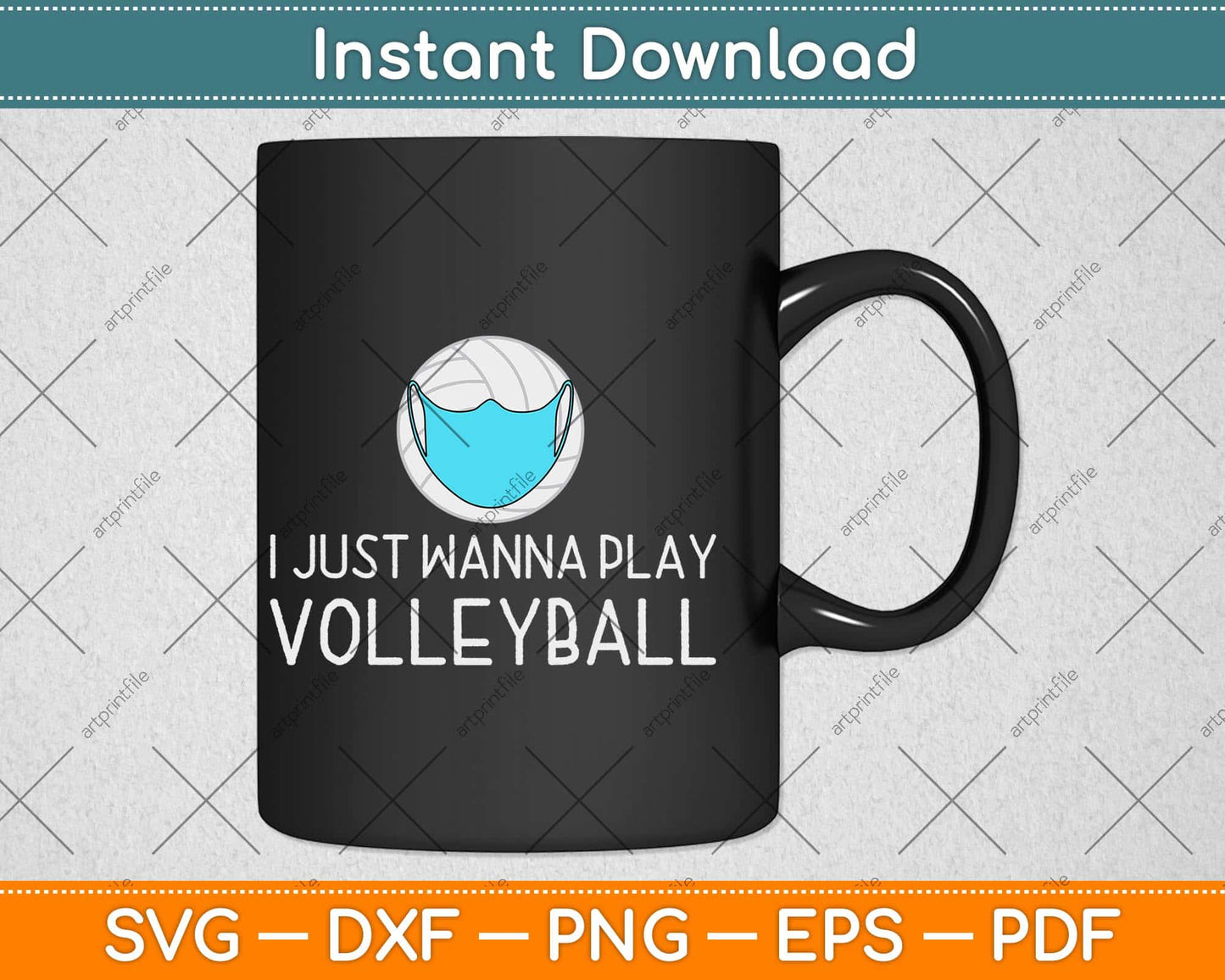 I Just Wanna Play Volleyball Funny Volleyball Gifts Svg Design