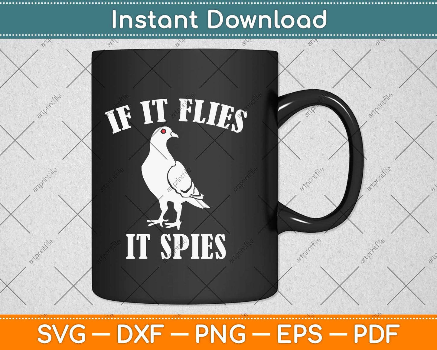 If It Flies It Spies Birds Spie Conspiracy Svg Png Dxf Digital Cutting File
