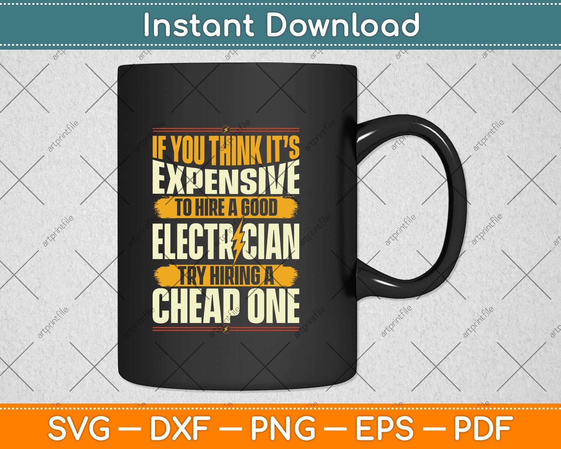 If You Think It’s Expensive To Hire A Good Electrician Svg Png Dxf Digital Cutting File