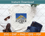 It's Not A Dad Bod It's A Father Figure Vintage Father's Day Svg Png Dxf File