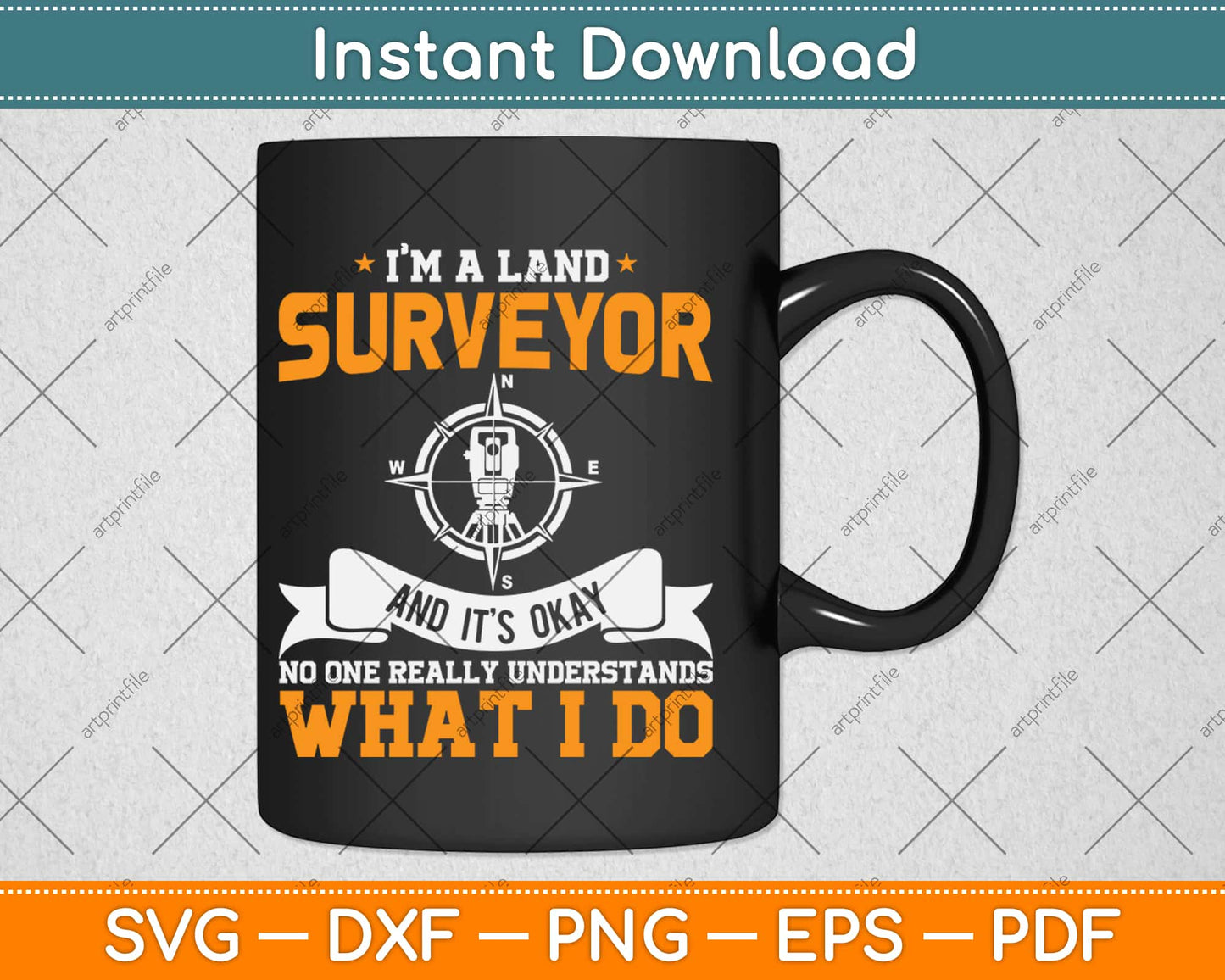 It's Okay If You Don't Understand Land Surveyor Svg Design Cricut Cutting Files