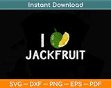 Jackfruit Vegan Vegetarian Jack Fruit Plant Food Diet Keto Svg Png Dxf Cutting File