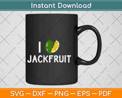 Jackfruit Vegan Vegetarian Jack Fruit Plant Food Diet Keto Svg Png Dxf Cutting File