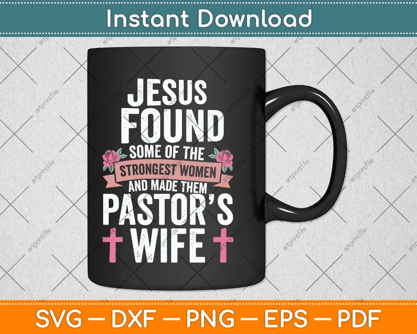 Jesus Found Some Of The Strongest Women And Made Them Pastor’s Svg File