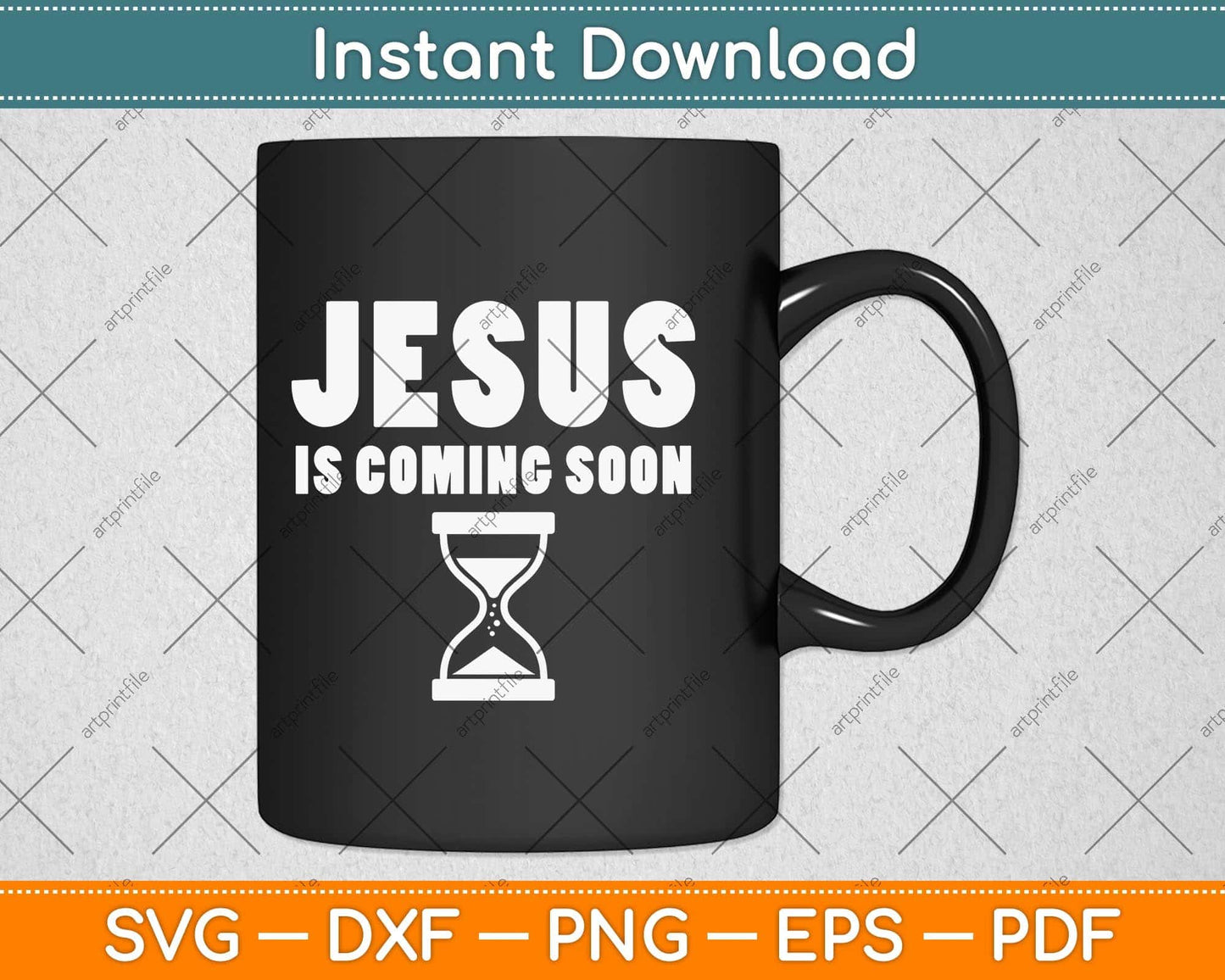 Jesus Is Coming Soon Shirt Countdown till Jesus Svg Png Dxf Digital Cutting File