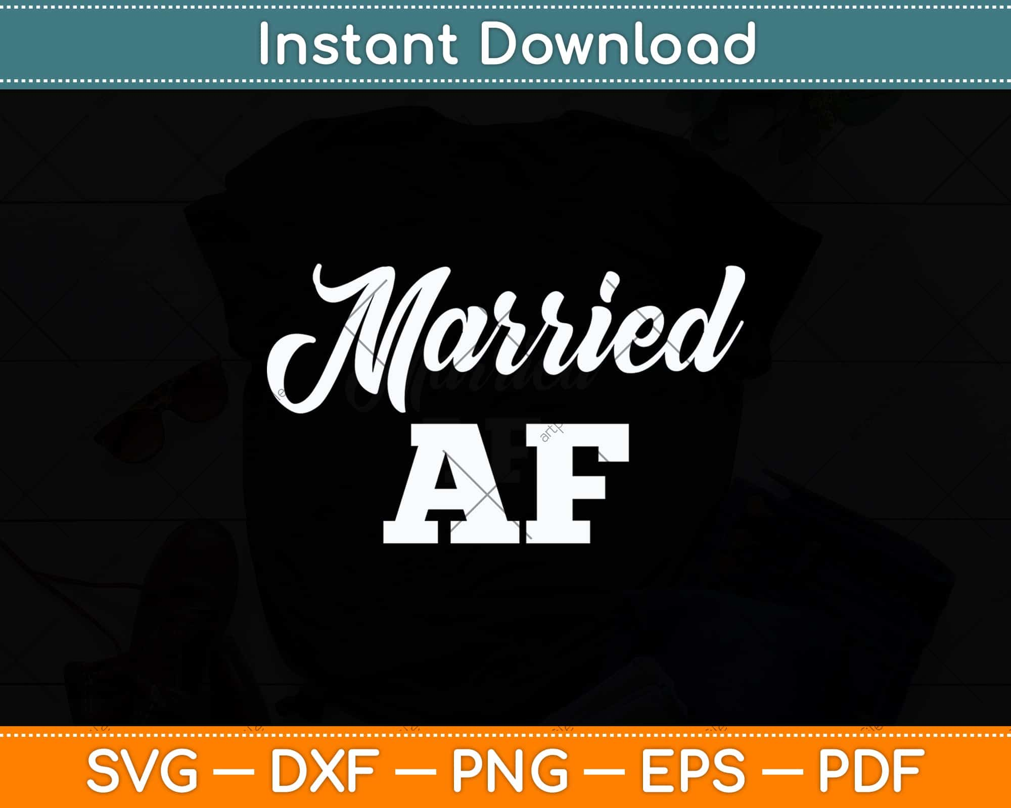 Just Married, Just Married svg, Wedding svg