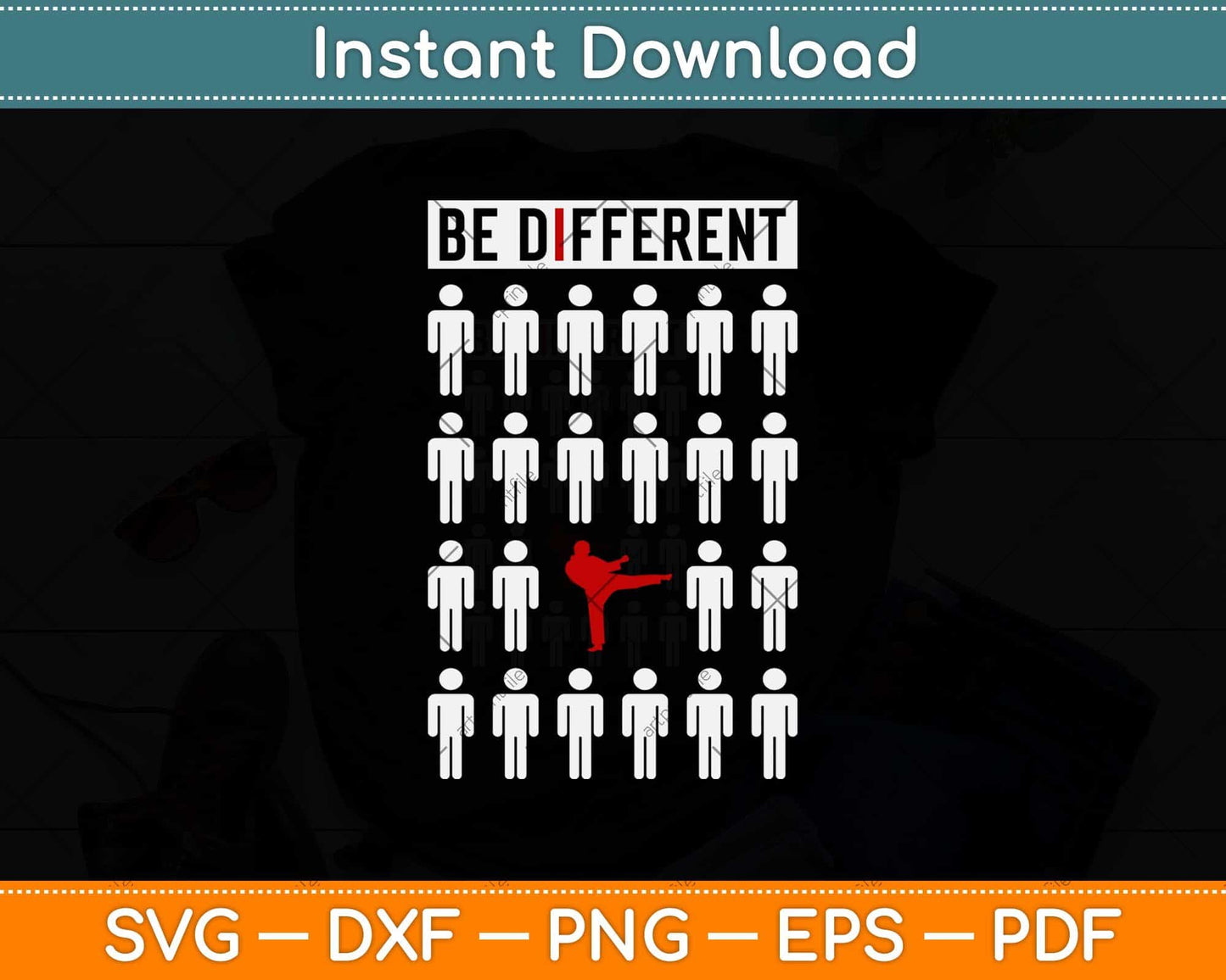 Karate Different Svg Design Cricut Printable Cutting Files