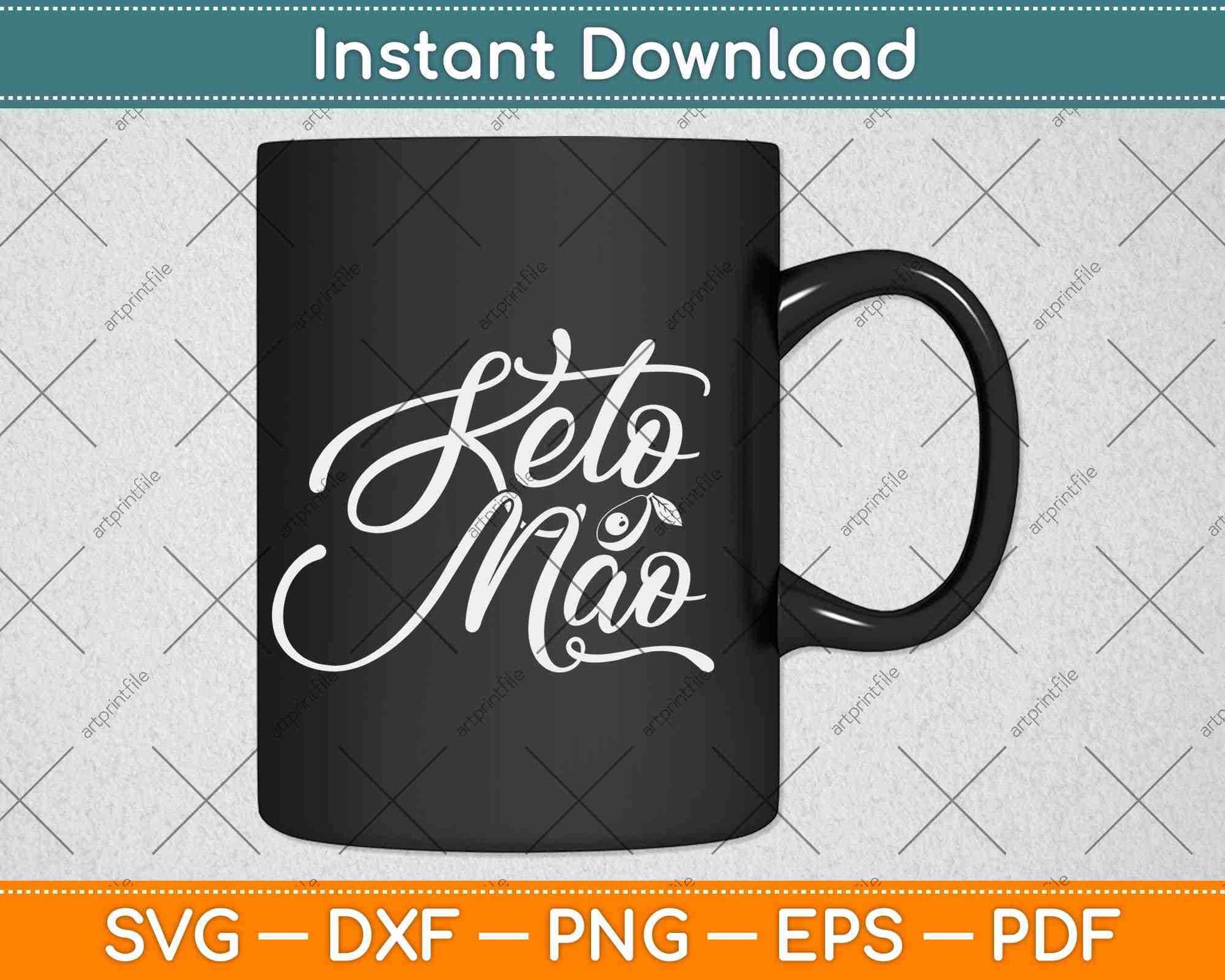 Keto Mom Keto Diet Svg Design Cricut Printable Cutting Files