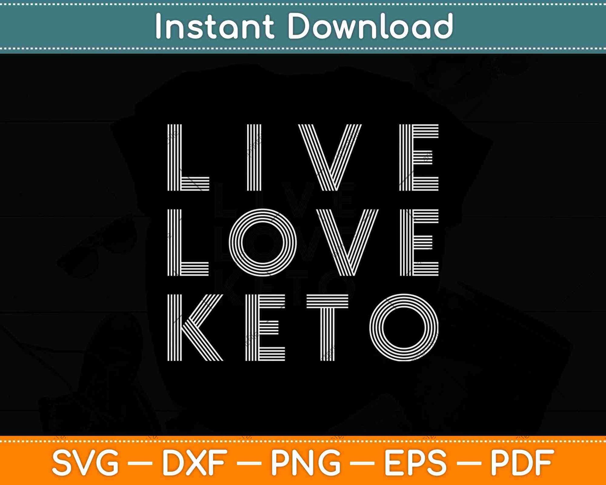 Ketones Keto Low Carb Diet Fitness Svg Design Cricut Printable Cutting Files