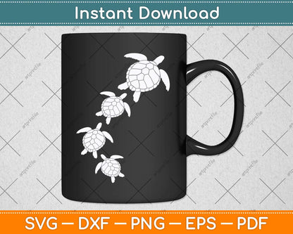 Kimsoong Sea Turtle Svg Png Dxf Digital Cutting File