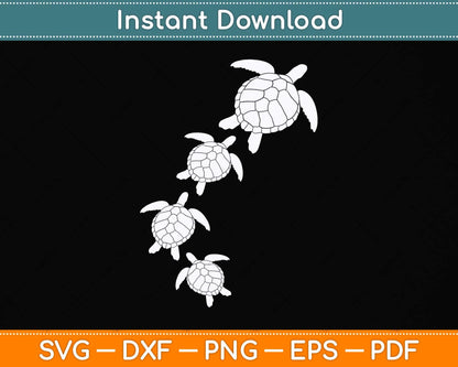 Kimsoong Sea Turtle Svg Png Dxf Digital Cutting File