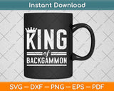 King Of Backgammon Dice Svg Png Dxf Digital Cutting File