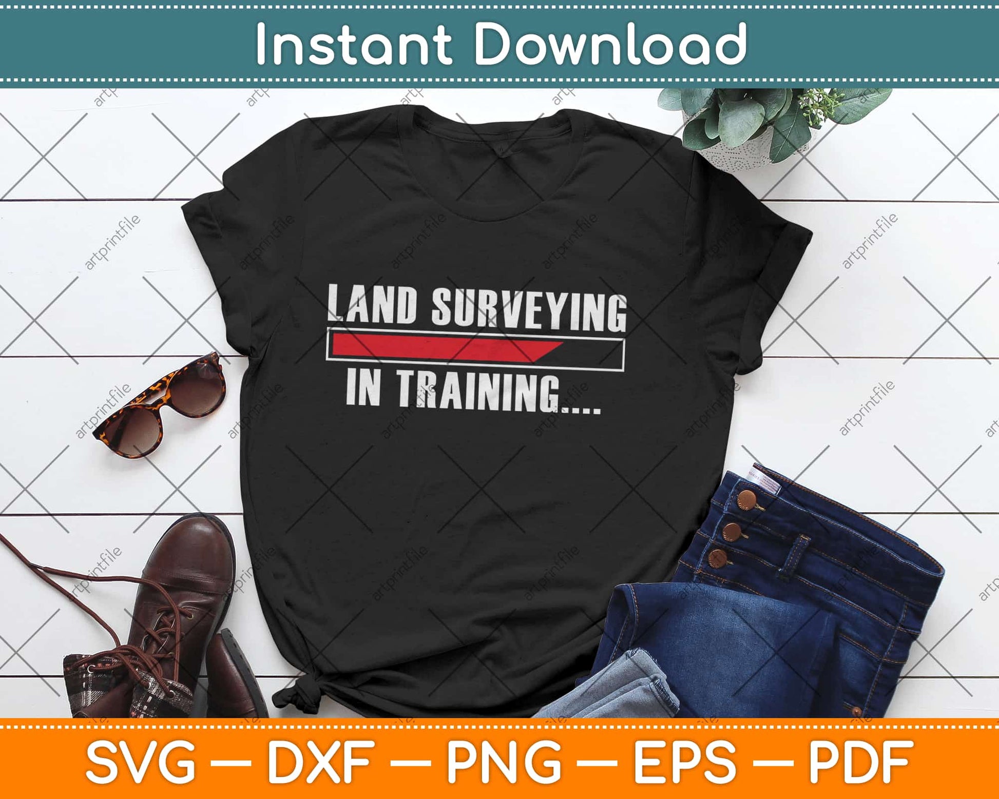 Land Surveying Training Funny Surveyor Svg Design Cricut Printable Cutting Files