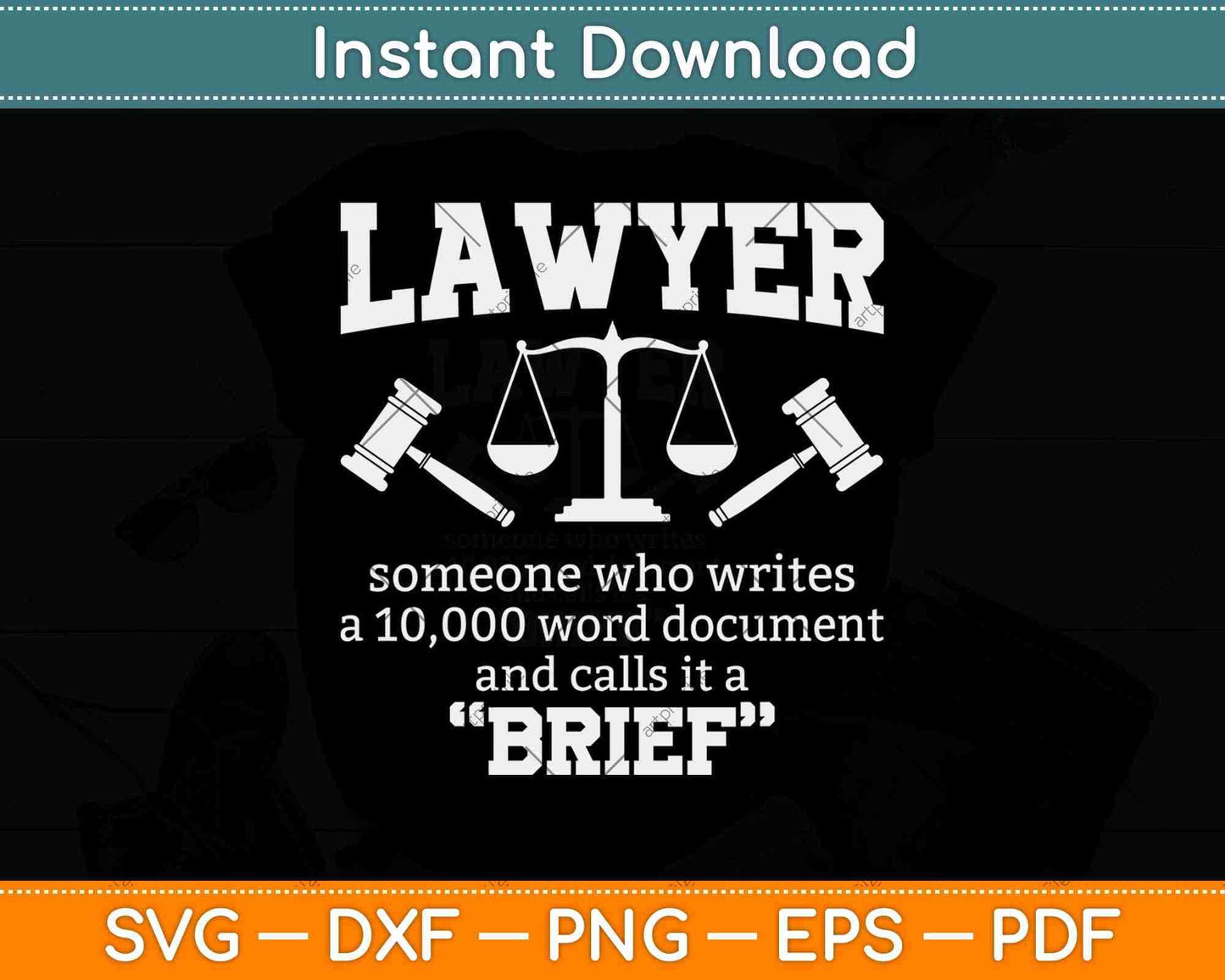 Lawyer Someone Who Writes Law School Svg Png Dxf Digital Cutting File